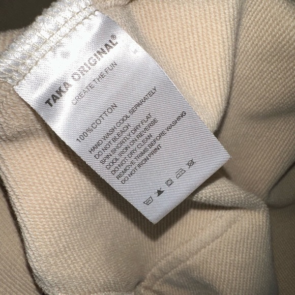 TAKA ORIGINAL Mens size L hoodie full zip graphics - Picture 12 of 13